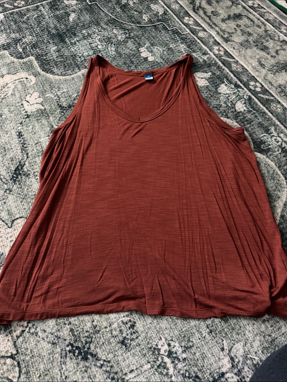 Old Navy Women's Tank Top - Rust Brown